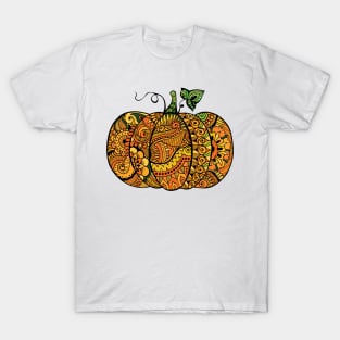 Zentangle pumpkin T-Shirt